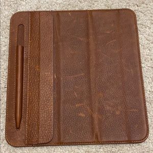 iPad case for mini brown leather